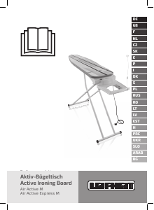 Instrukcja Leifheit 76141 Air Active Express M Deska do prasowania