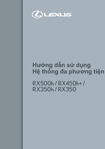 Hướng dẫn sử dụng Lexus RX 500h (2022)