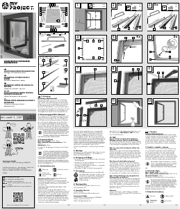 Manual My Project IAN 446815 Plasă contra țânțarilor