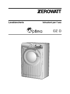 Manuale Zerowatt OZ 109D/1-30S Optima Lavatrice
