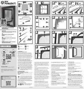 Manual My Project IAN 408000 Plasă contra țânțarilor