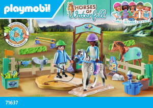 Instrukcja Playmobil set 71637 Horses of Waterfall Nowoczesna arena jeździecka