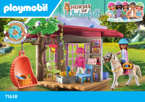 Instrukcja Playmobil set 71638 Horses of Waterfall Klub miłośników koni