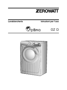 Manuale Zerowatt OZ 1285D/1-01 Optima Lavatrice