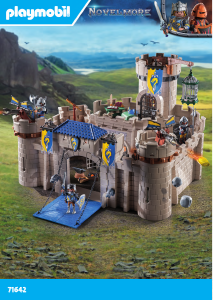 Manual de uso Playmobil set 71642 Novelmore Castillo de Arwynn