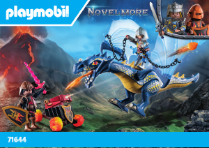 Manuale Playmobil set 71644 Novelmore Combattimento con drago