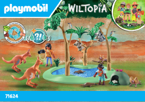 Εγχειρίδιο Playmobil set 71624 Wiltopia Wiltopia - Η Άγρια Φύση της Αυστραλίας