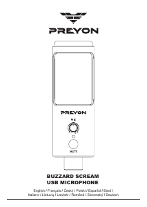 Manual Preyon Buzzard Scream Microfoon