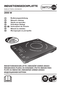 Priručnik Switch On IC-C0101 Ploča za kuhanje