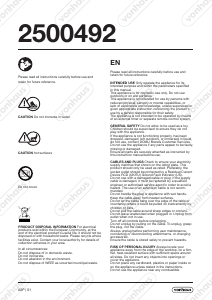 Manual VonHaus 2500492 Fan