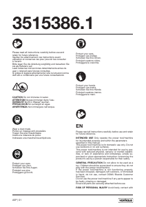 Manuale VonHaus 3515386.1 Sistema di verniciatura