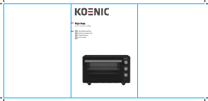 Bedienungsanleitung Koenic KMO 42622 BNL Backofen