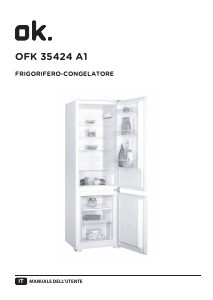 Manuale OK OFK 35424 A1 Frigorifero-congelatore