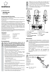 Bedienungsanleitung Renkforce 1359968 Mikrofon