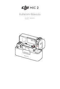 Kullanım kılavuzu DJI MIC 2 Mikrofon