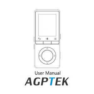 Bedienungsanleitung AGPTEK M16S Mp3 player