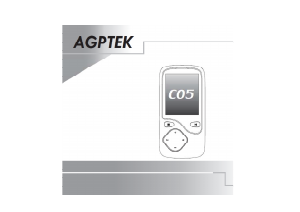 Bedienungsanleitung AGPTEK C05 Mp3 player