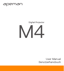 Handleiding Apeman M4 Beamer