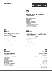 Handleiding Ariston PRO 95 GT.01 S Fornuis