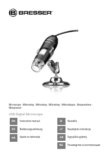 Εγχειρίδιο Bresser 9652200 USB Digital Μικροσκόπιο