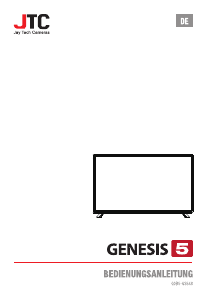 Bedienungsanleitung JTC G05B-GS548 Genesis 5 LED fernseher