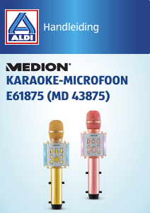 Handleiding Medion E61875 (MD 43875) Karaokeset