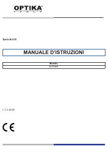 Manuale Optika B-510DK Microscopio