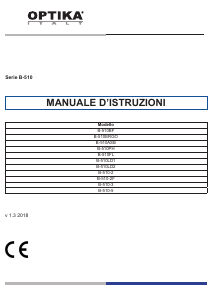 Manual de uso Optika B-510ASB Microscopio