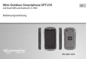 Handleiding Simvalley SPT-210 Mobiele telefoon