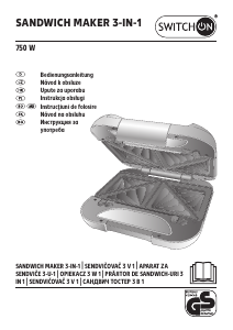 Bedienungsanleitung Switch On SM-B0201 Kontaktgrill