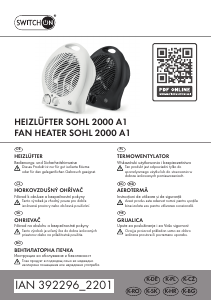 Bedienungsanleitung Switch On SOHL 2000 A1 Heizgerät