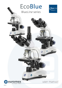 Handleiding Euromex EcoBlue Microscoop