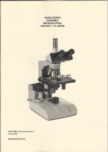 Handleiding Euromex FE.2020 Microscoop