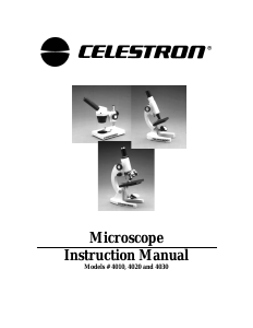 Handleiding Celestron 4030 Microscoop