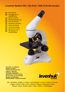 Manuale Levenhuk Rainbow 50L Microscopio