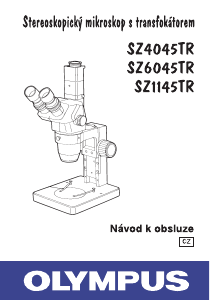 Manuál Olympus SZ1145TR Mikroskop