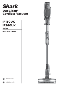 Manual Shark IF260UK DuoClean Vacuum Cleaner