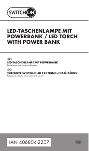 Bedienungsanleitung Switch On IAN 406804 Taschenlampe