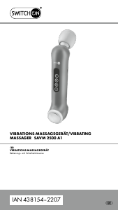 Bedienungsanleitung Switch On SAVM 2500 A1 Massagegerät