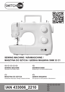 Наръчник Switch On IAN 433006 Шевна машина