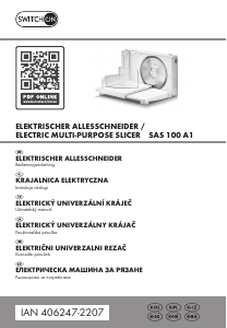 Priručnik Switch On SAS 100 A1 Stroj za rezanje