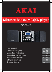 Mode d’emploi Akai QXA6720 Stéréo