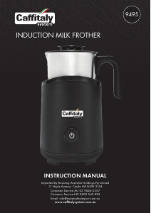 Manual Caffitaly 9495 Milk Frother