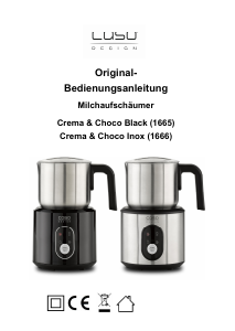 Bedienungsanleitung Caso 1665 Crema & Choco Milchaufschäumer