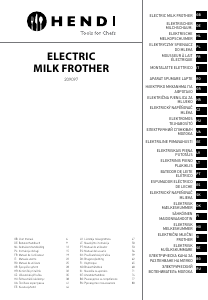 Manual Hendi 209097 Milk Frother