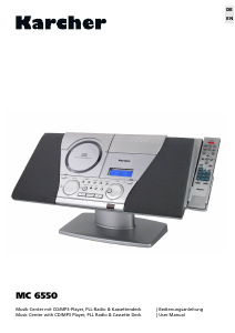 Bedienungsanleitung Kärcher MC 6550 CD-player