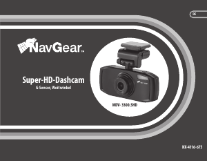 Bedienungsanleitung NavGear MDV-3300.SHD Action-cam