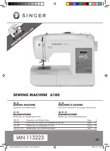 Manual Singer IAN 113223 Sewing Machine