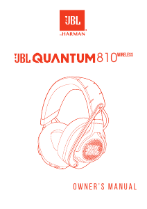 Manual JBL Quantum 810 Headset