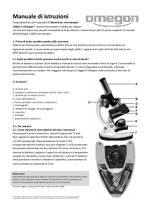 Manuale Omegon Monoview Microscopio